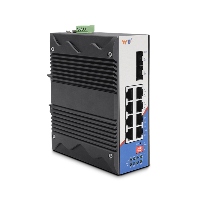 RS6310-2GF8GT-GY 二层网管交换机
