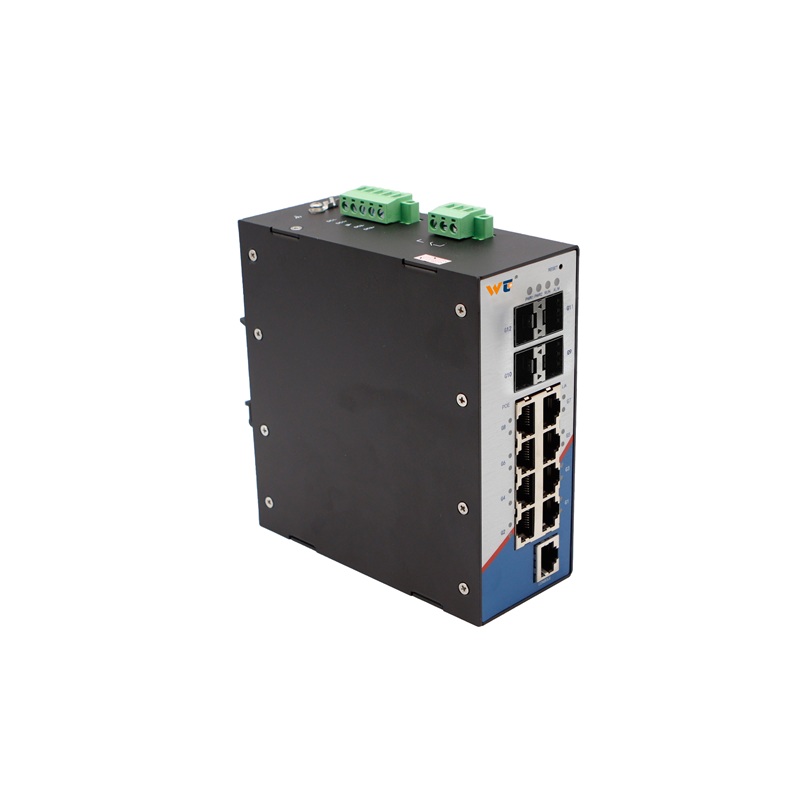 RS6112-4GF8GT-8POE 二层导轨式网管型交换机